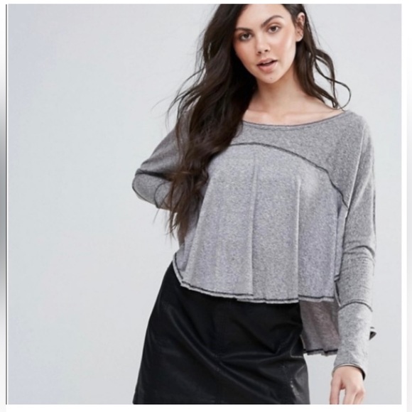 We The Free Tops - We the Free/Free People ladies Cloud Nine Long Sleeve t-shirt. Small. Oversized